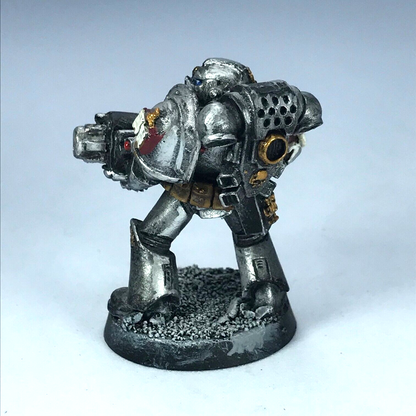 Grey Knight With Psycannon Space Marine - Warhammer 40K Classic Metal X11073