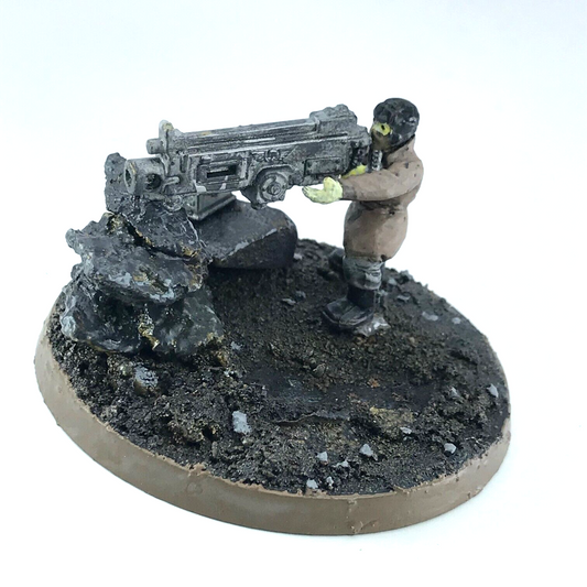 Heavy Bolter - Ideal for Steel Legion Imperial Guard 40K Painted C3623