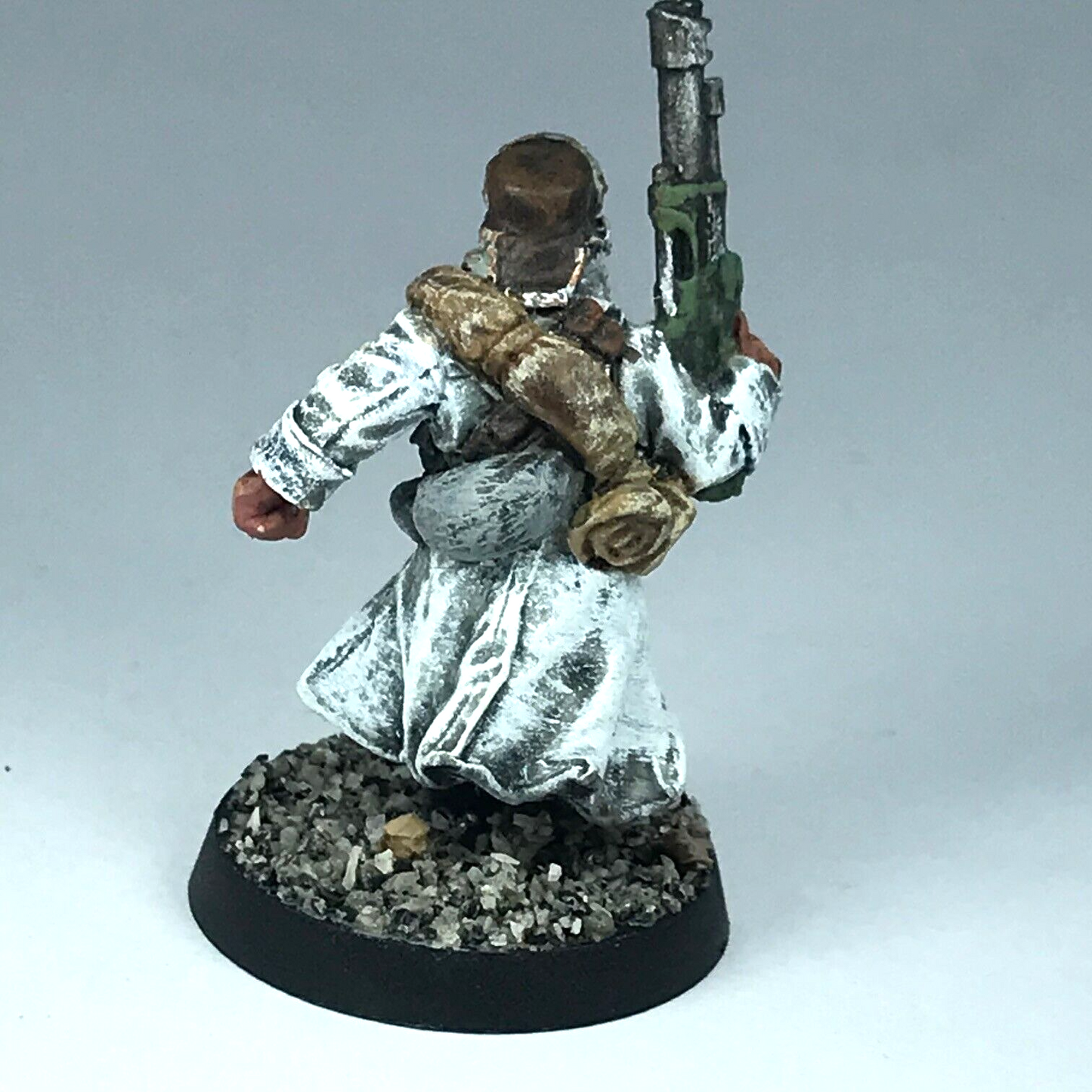 Metal Valhallan Ice Warrior Rifleman Imperial Guard - Warhammer 40K X10017