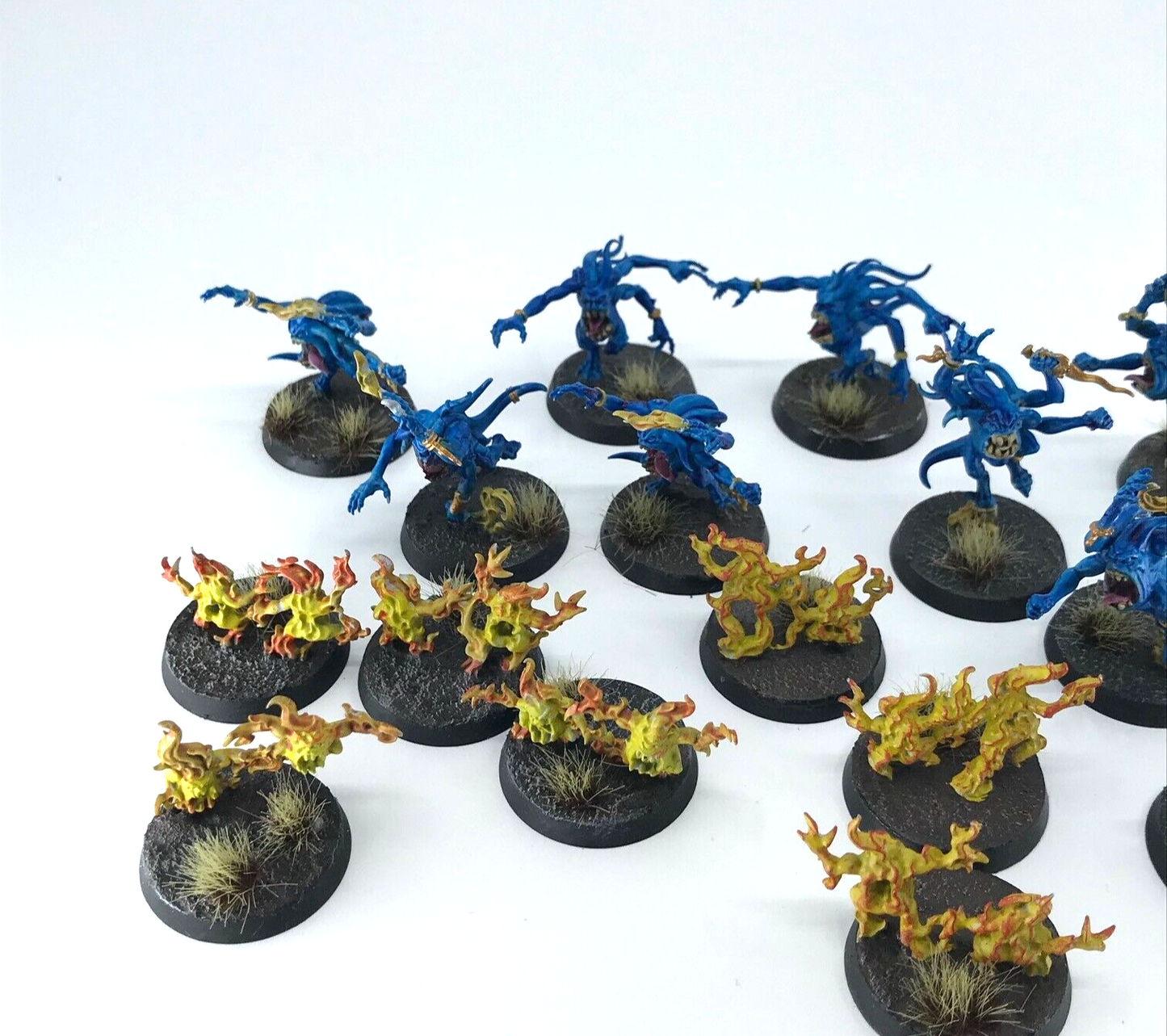 Blue Horrors of Tzeentch Chaos - Warhammer Age of Sigmar Painted C2339