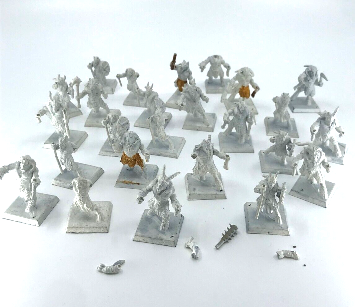 Beastmen Infantry - Varying Condition / Incomplete - Warhammer Fantasy C4525