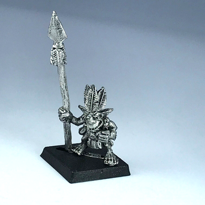 Forest Goblin with Spear Dated 1992 Orcs & Goblins - Warhammer Fantasy X13092