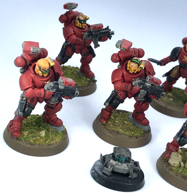 Primaris Incursors Blood Angels Space Marines - Warhammer 40K Painted C4066