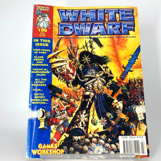 White Dwarf 199 Magazine Games Workshop Warhammer Fantasy 40,000 40K M1583