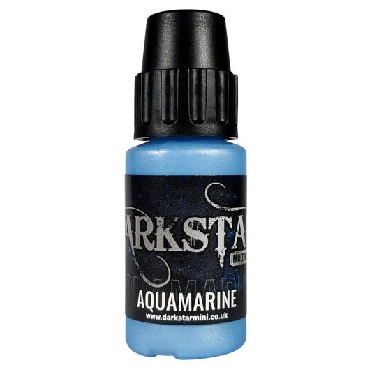 Aquamarine Darkstar Molten Metals Paint - 17ml Bottles New & Unopened