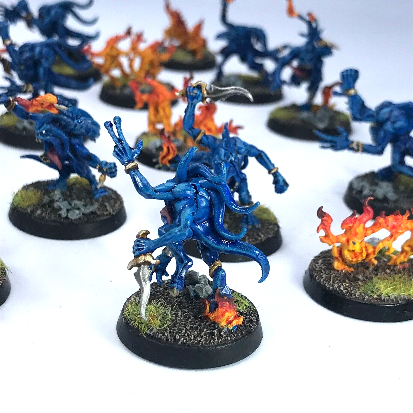 Blue Horrors of Tzeentch Chaos - Warhammer Age of Sigmar Painted C3870