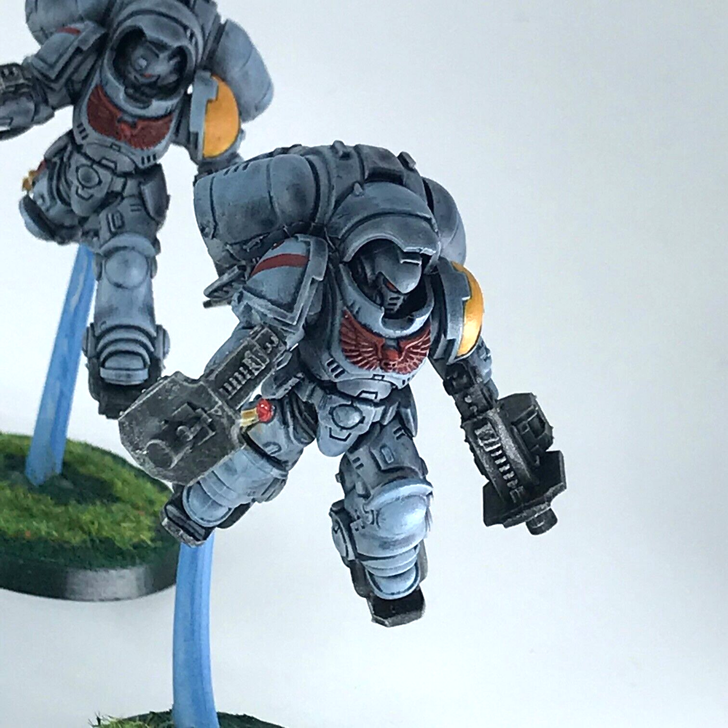 Primaris Inceptors Squad Space Wolves - Painted - Warhammer 40K C4446