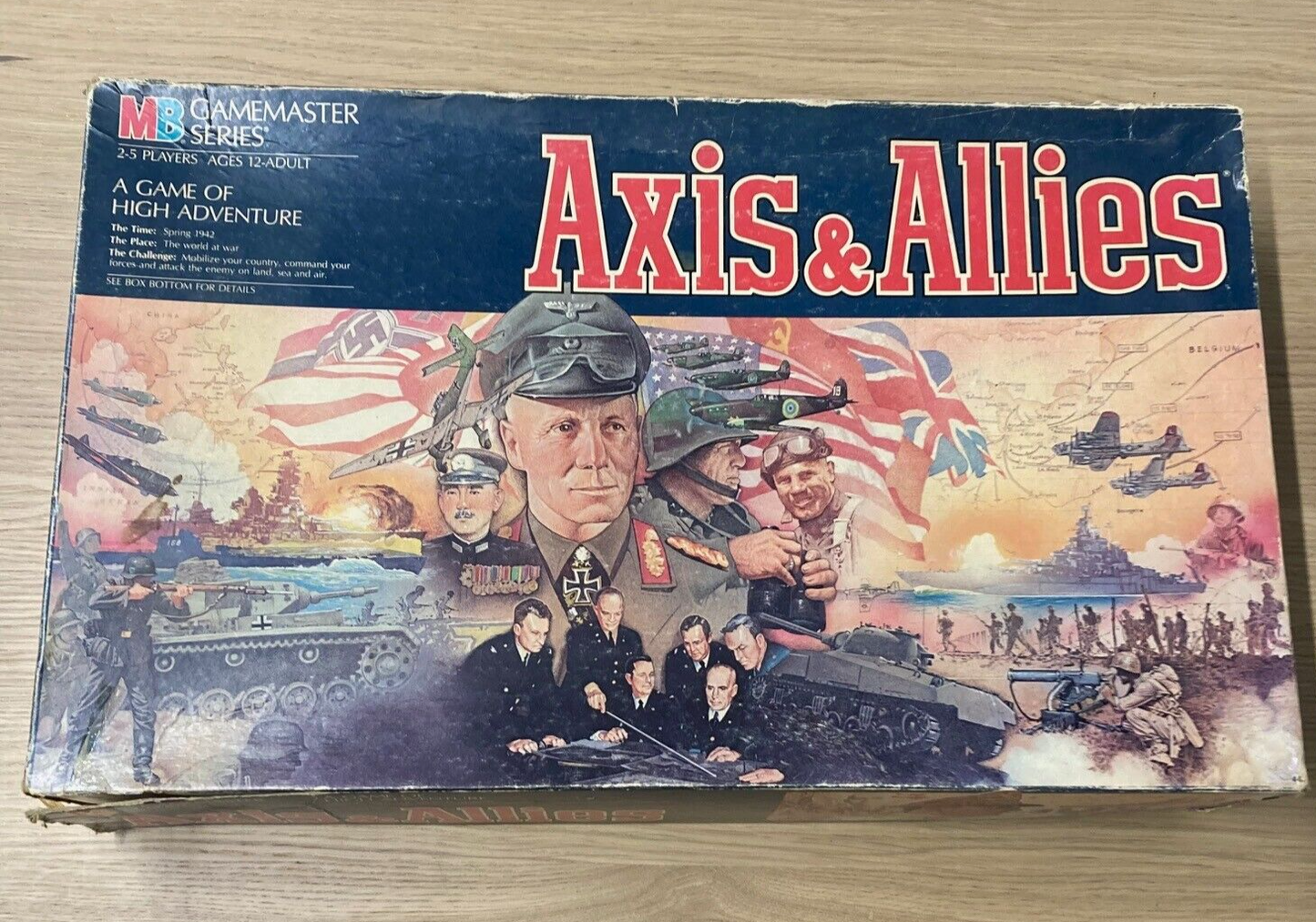 Axis and Allies Board Game - Avalon Hill Games - Unsure if Complete W154