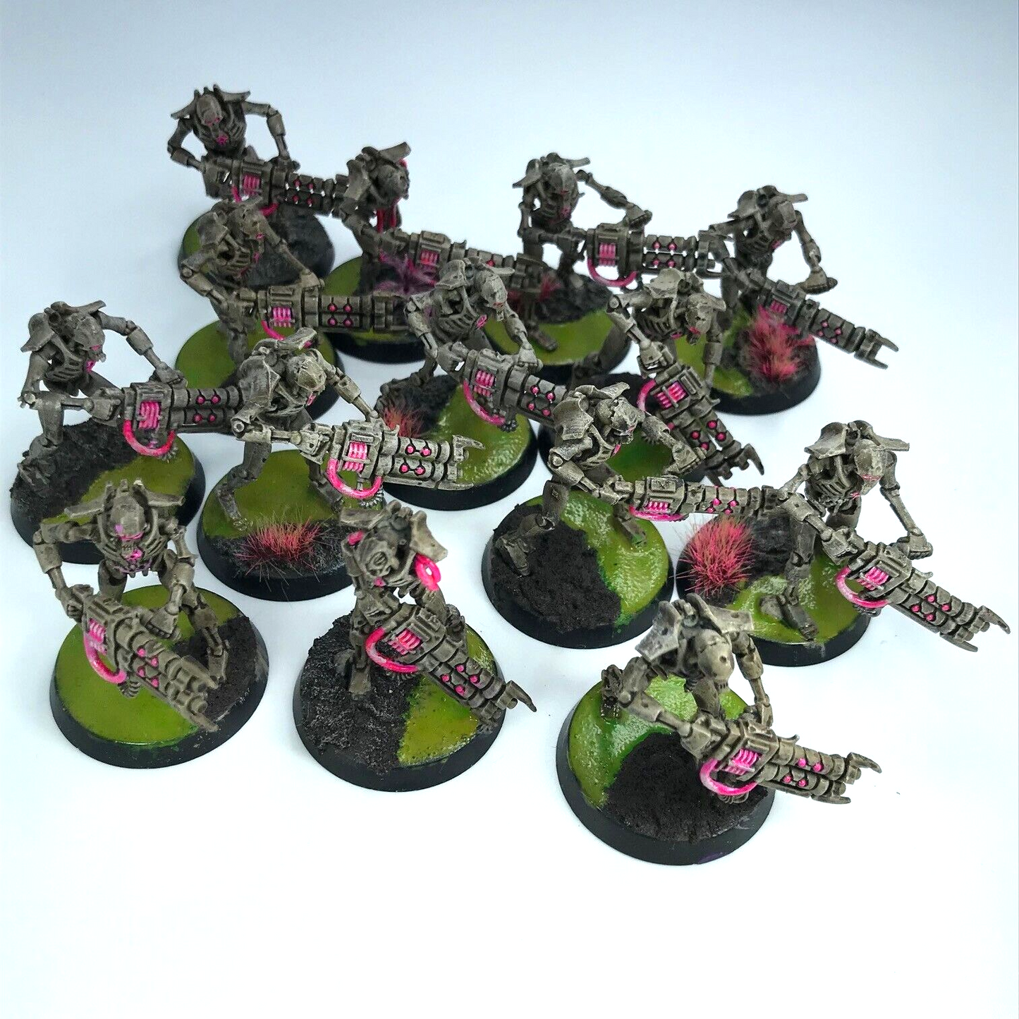 Necron Warriors - Painted - Warhammer 40K C3262