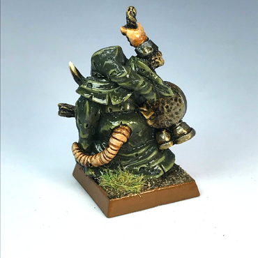 Classic Metal Skaven Plague Monk Command - Painted - Warhammer Fantasy X10170