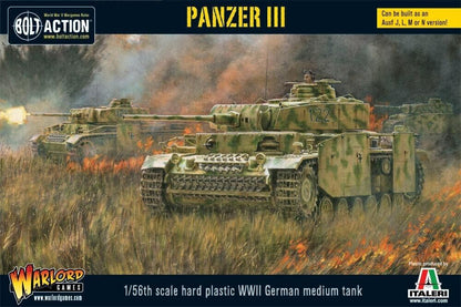 Panzer III Medium Tank - Warlord Games Bolt Action Miniatures