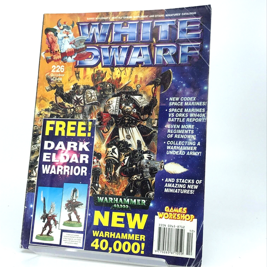 White Dwarf 226 Magazine Games Workshop Warhammer Fantasy 40,000 40K M404