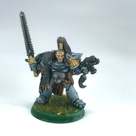 Ragnar Blackmane Space Wolves - Painted - Warhammer 40K Metal X9566