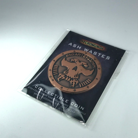 Necromunda Ash Wastes Collectible Coin - Warhammer Games Workshop X10923