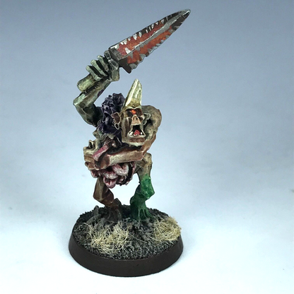 Metal Classic Chaos Nurgle Plague Bearer - Painted  - Warhammer Fantasy X10786