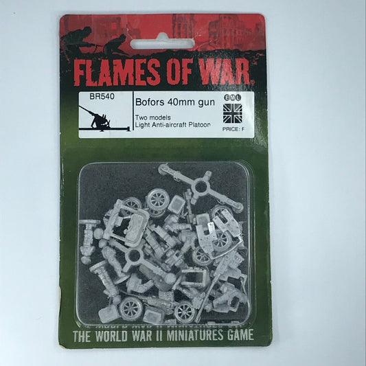 British Bofors 40mm Light Anti Aircraft Platoon Blister - Flames of War C951