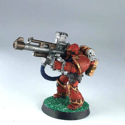 Khorne Marine Havoc Chaos Space Marines - Warhammer 40K Painted Metal X9334