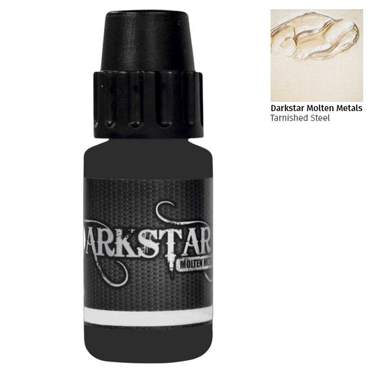 Tarnished Steel Darkstar Molten Metals Paint 17ml Bottles - New & Unopened