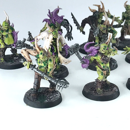 Poxwalkers Death Guard - Warhammer 40K Games Workshop Painted C2728