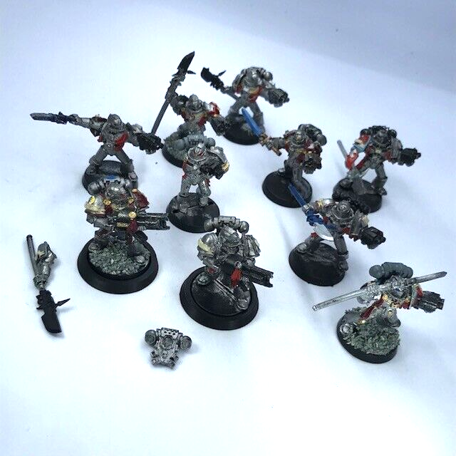 Grey Knights Metal Purifier Squad Space Marines - Painted - Warhammer 40K C1202