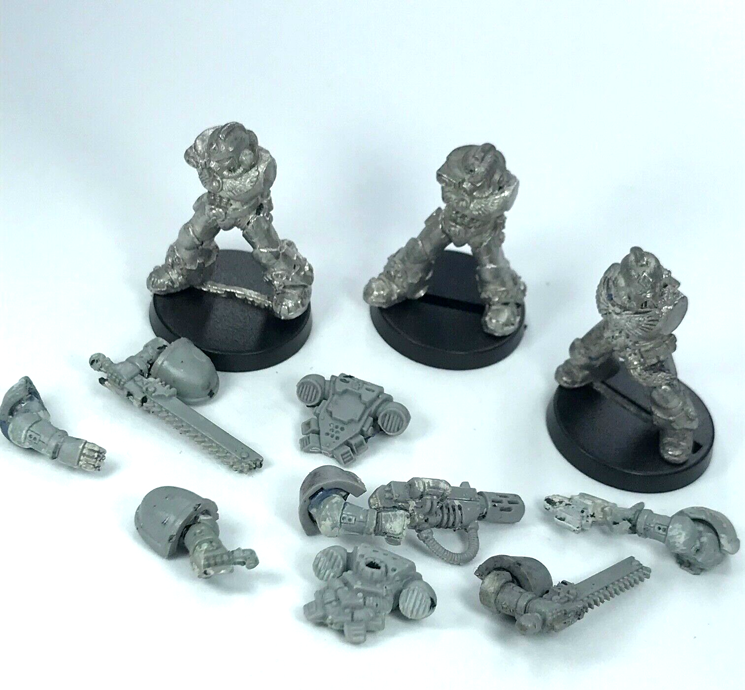 Space marines parts spares rogue trader - warhammer 40k part metal classic x4322