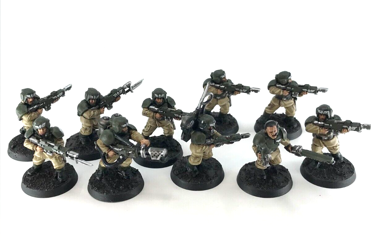 Cadian Infantry Squad - Imperial Guard Astra Militarum Warhammer 40K C4396