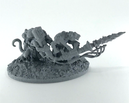 Skaven Warp-Grinder Team - Warhammer Fantasy Games Workshop Metal C4825