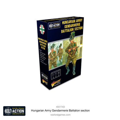 Hungarian Gendarmerie Battalion Section - Warlord Games Bolt Action Miniatures