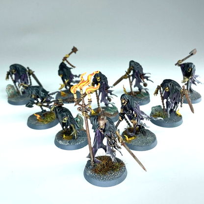 Chainrasp Horde Nighthaunt - Painted - GW Age Of Sigmar Warhammer C4881