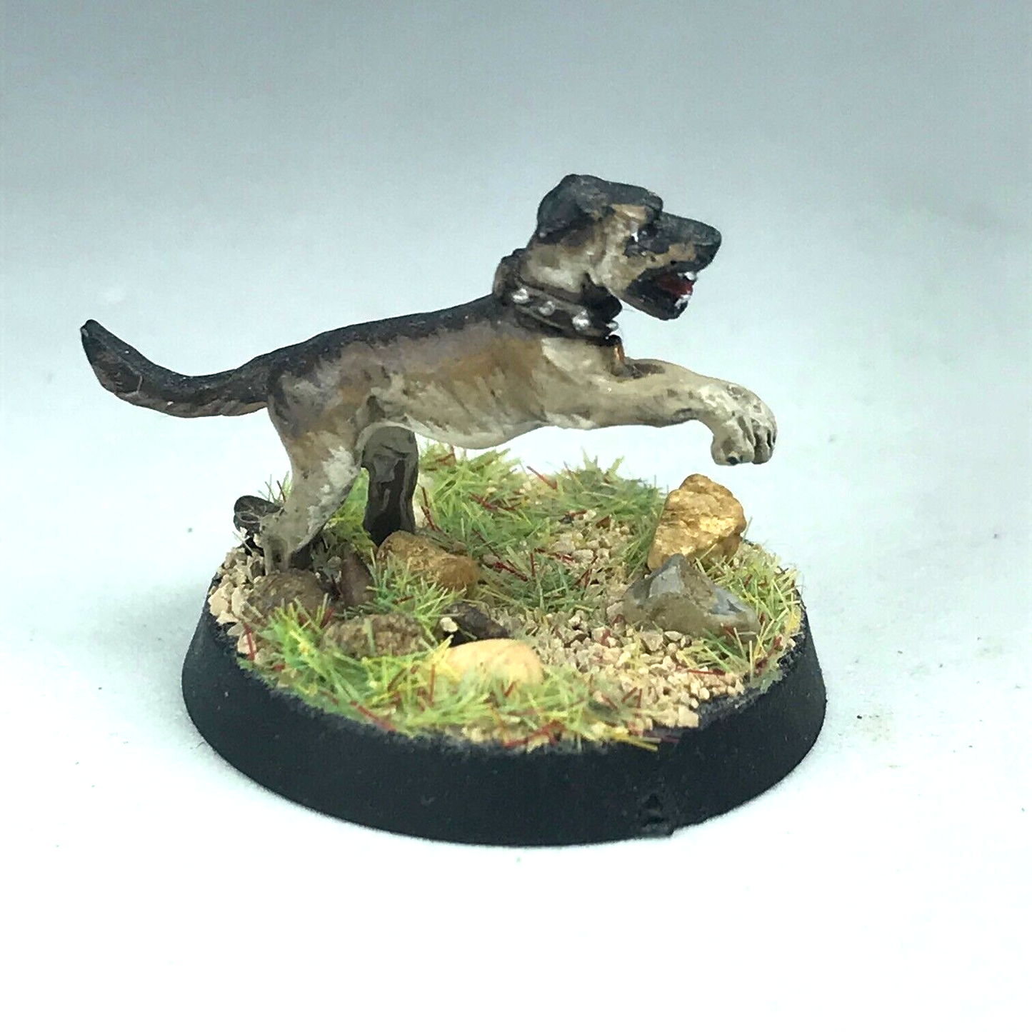 Metal Hobbit Farmer Maggott Dog - Painted - Warhammer / Lord of the Rings X4908