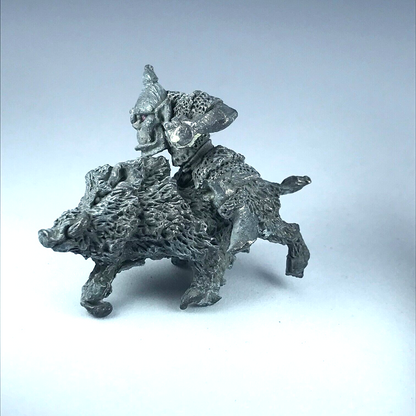 Orc Boar Rider Citadel Orcs & Goblins Warhammer Fantasy Classic Metal X7857