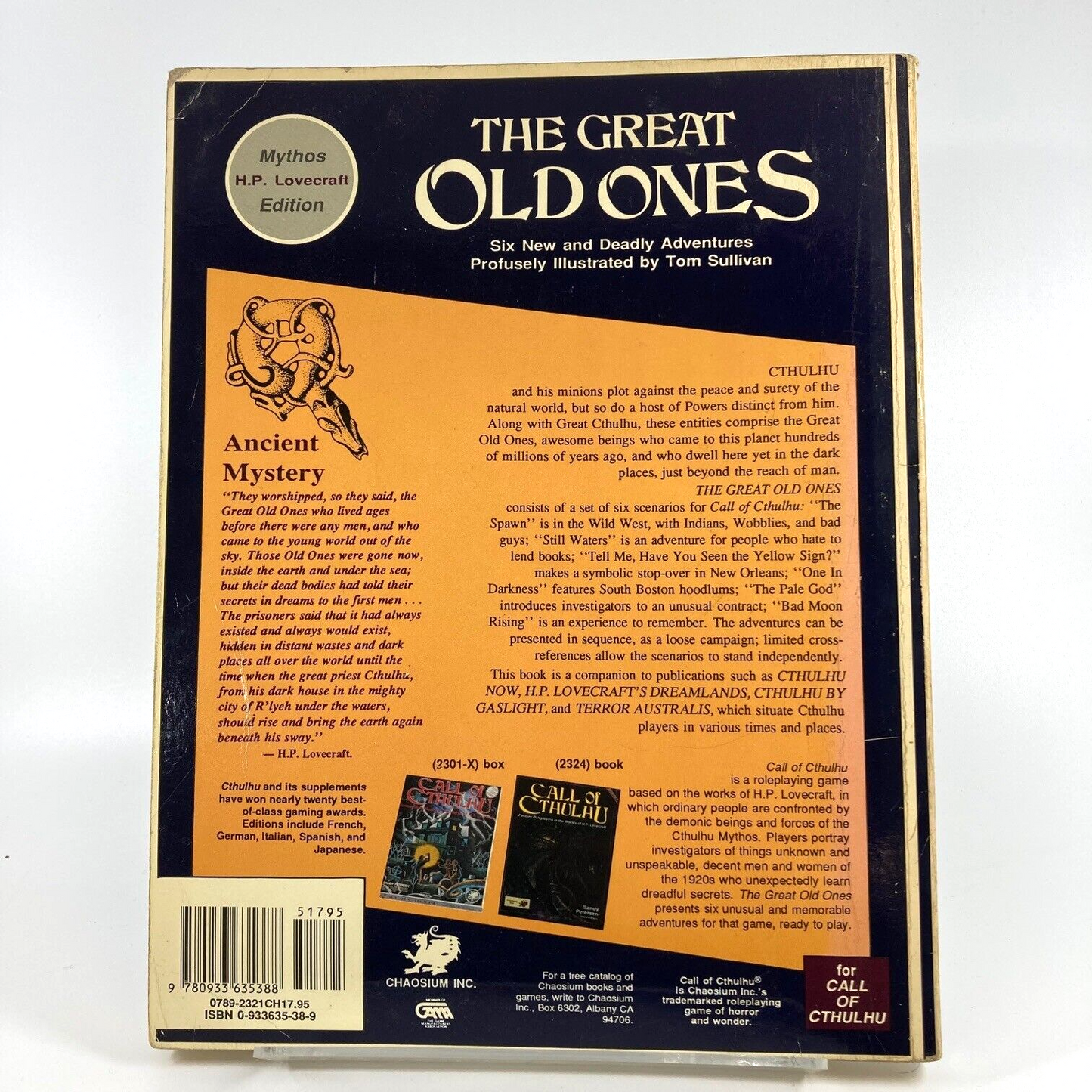 The Great Old Ones - Call of Cthulhu - Horror Roleplaying M1072