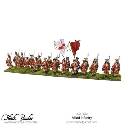 Marlborough's Wars Infantry Of The Grand Alliance - Warlord Games Black Powder