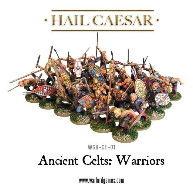 Celtic Warriors Infantry - Warlord Games Hail Caesar Bolt Action Miniatures