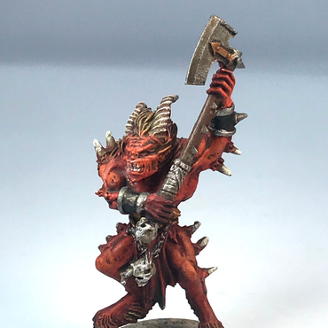 Metal Chaos Bloodletters of Khorne - Painted - Warhammer Sigmar X10231