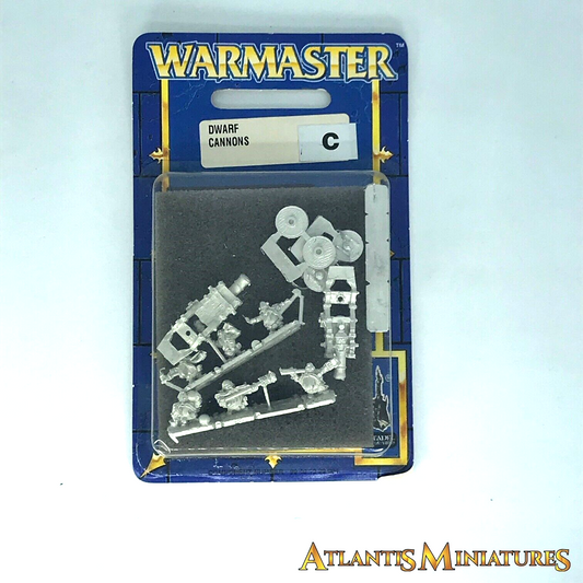 Metal Dwarf Cannon Blister - OOP - Warmaster Warhammer C994