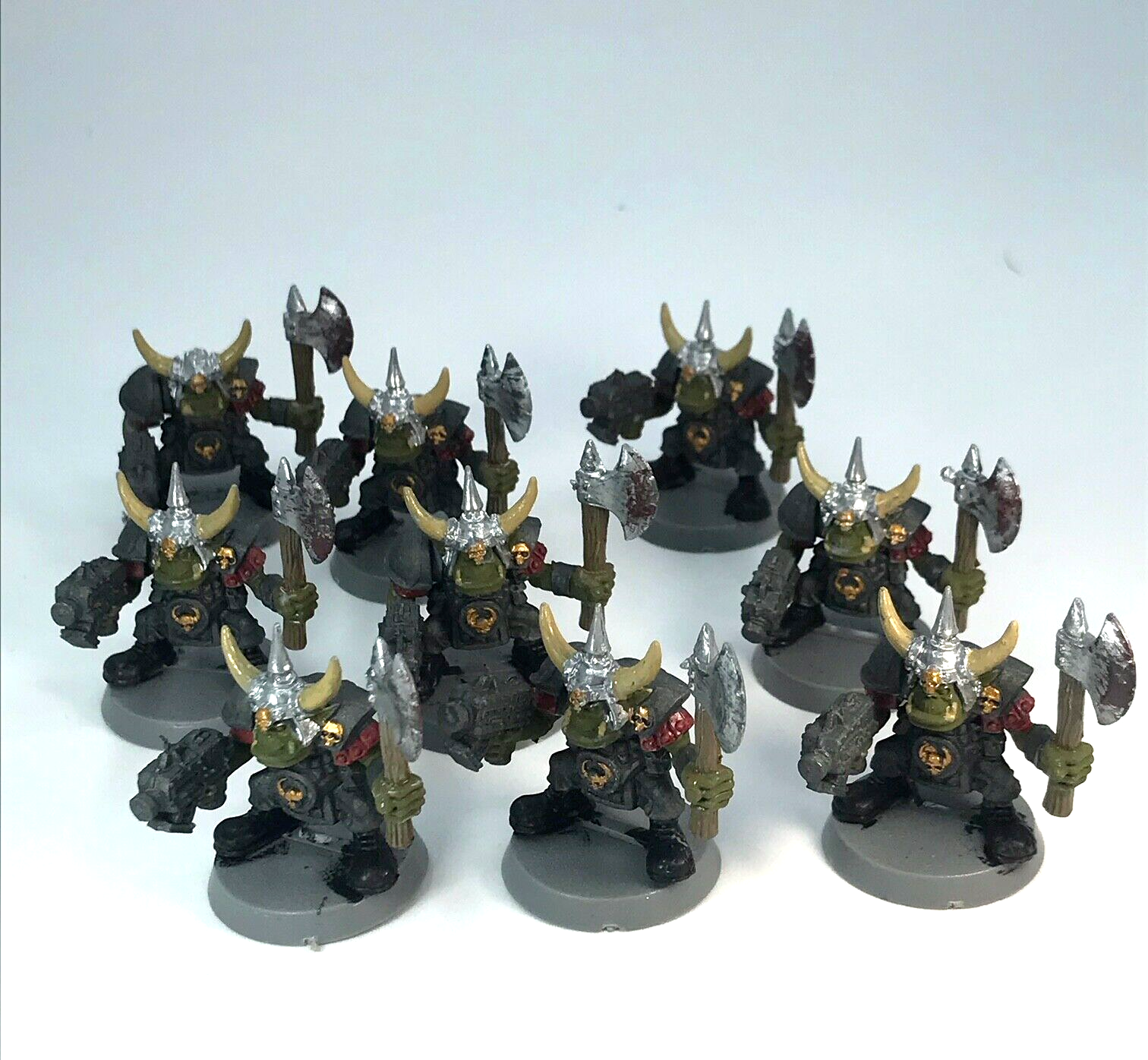 Space ork goff boyz squad rogue trader - painted warhammer 40k gw c1276