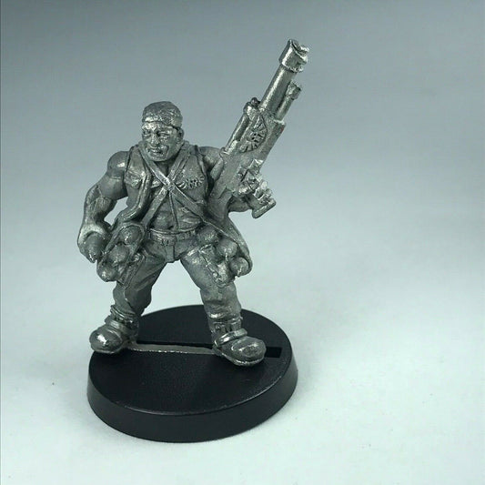 Metal Catachan Rocket Launcher Loader Imperial Guard - Warhammer 40K X7657