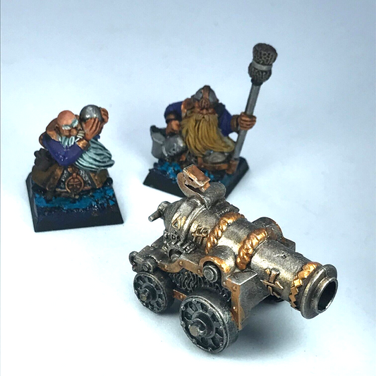 Classic Dwarf Cannon Artillery - Painted - Warhammer Fantasy