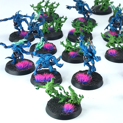 Blue Horrors of Tzeentch Chaos - Warhammer Age of Sigmar Painted C5034