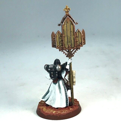 Adepta Sororitas Standard Bearer Command - Painted - Warhammer 40K C993