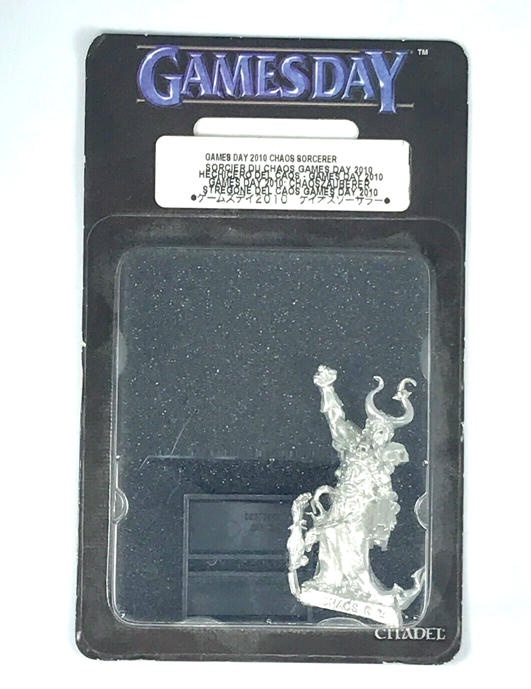 OOP Games Day 2010 Chaos Sorcerer Blister Chaos Warriors Warhammer Fantasy C946