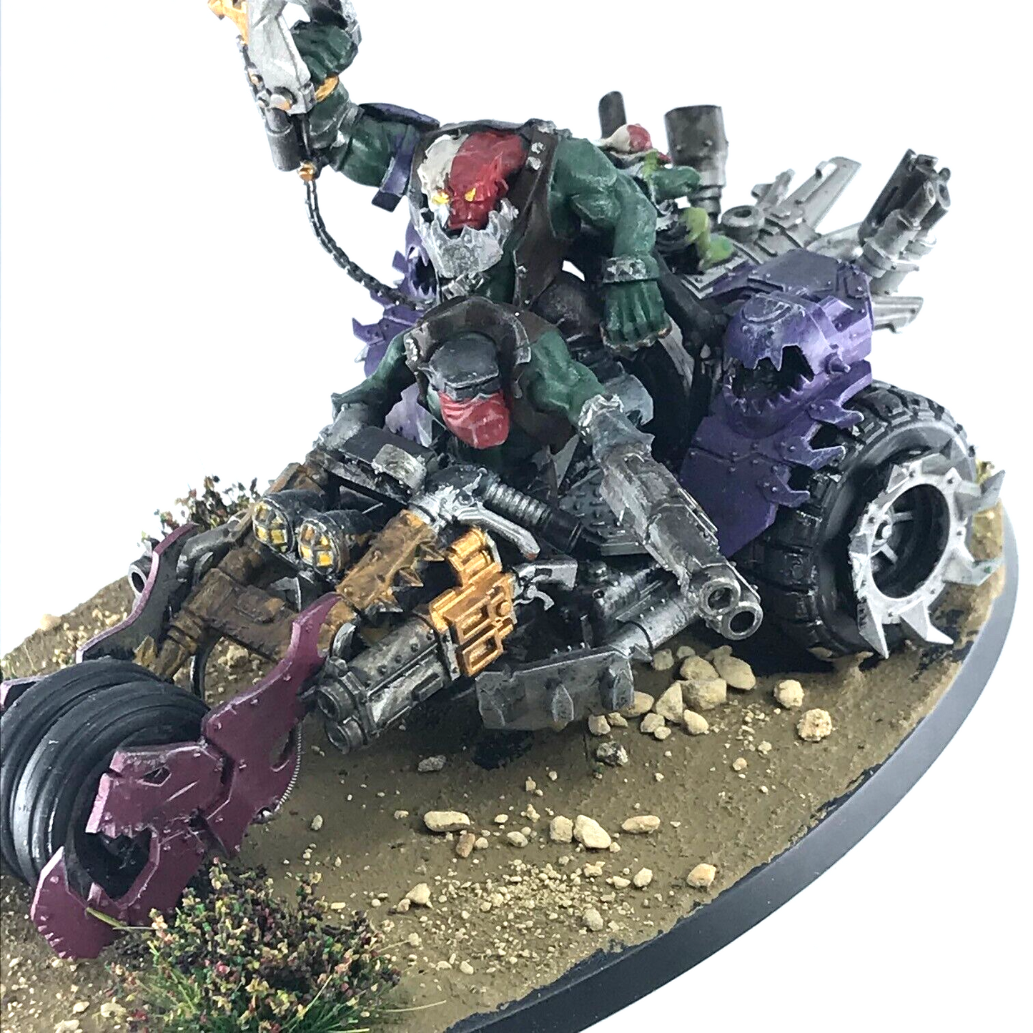 Deffkilla Wartrike Orks - Warhammer 40K Games Workshop Painted Space Orks