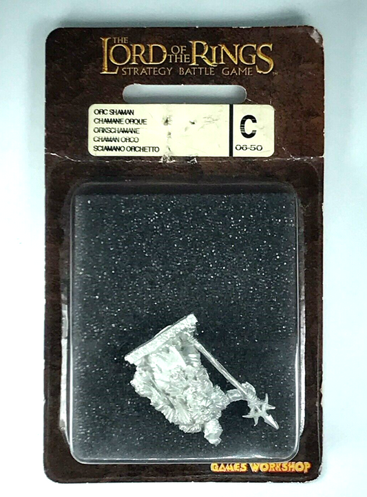 Metal Mordor Orc Shaman Blister - LOTR / Warhammer / Lord of the Rings C849