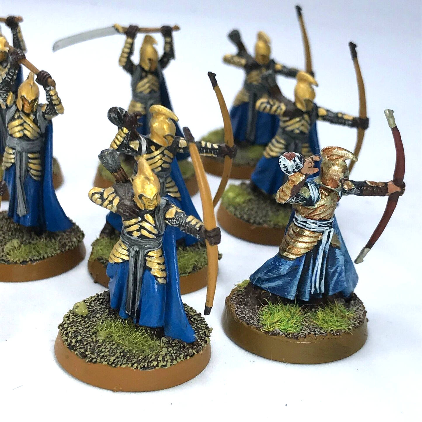 Last Alliance Elves - Painted - LOTR / Warhammer / Lord of the Rings C1968