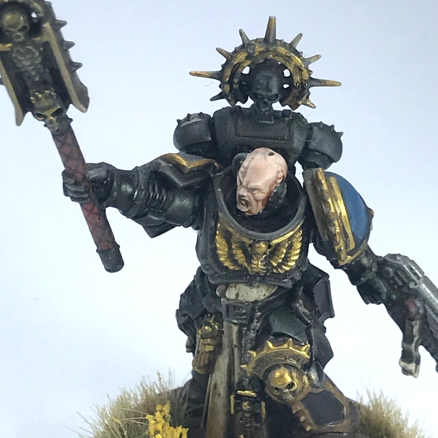 Primaris Chaplain Space Marine - Painted - Warhammer 40K C3269