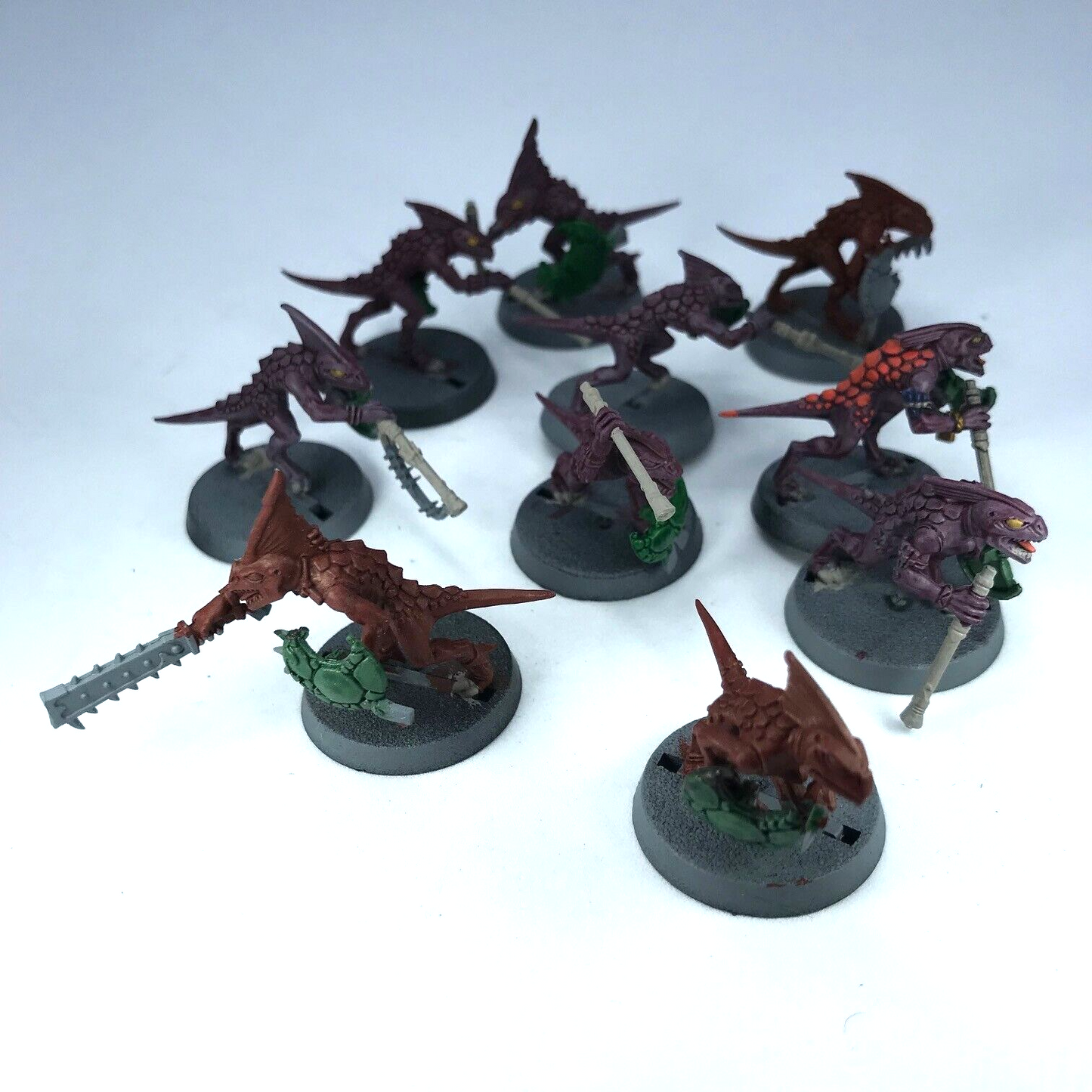 Lizardmen Skink Regiment Seraphon - Painted - Warhammer Age of Sigmar C3675