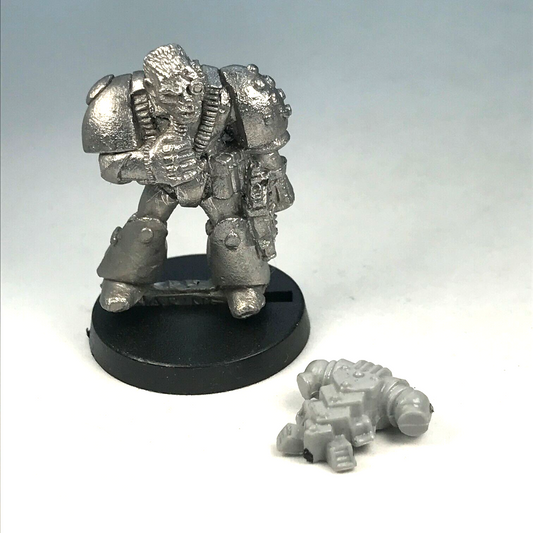 Classic Metal Space Marine Dated 1989 - Rogue Trader - Warhammer 40K X339