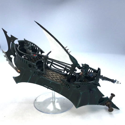 Drukhari Dark Eldar Raider Skycraft Flyer - Painted - Warhammer 40K BOX118