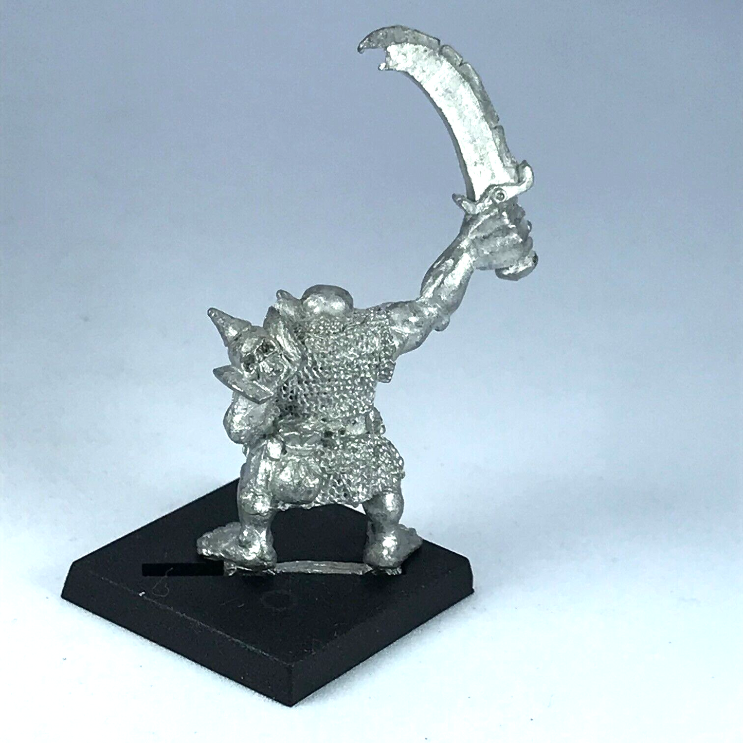 Classic Armoured Orc Warrior Dated 1992 Orcs Goblins - Warhammer Fantasy X13279